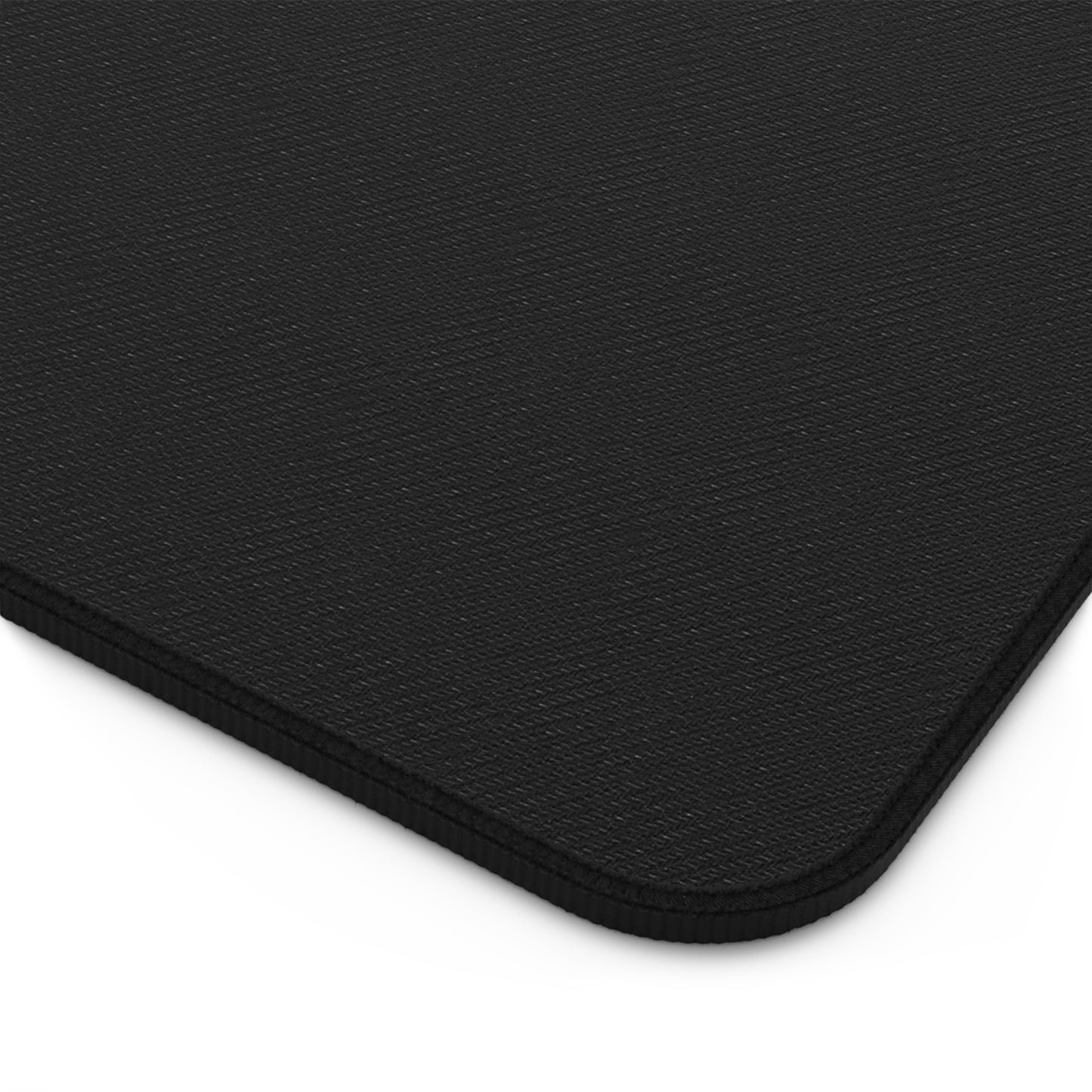 Charcoal Flower Print Desk Mat